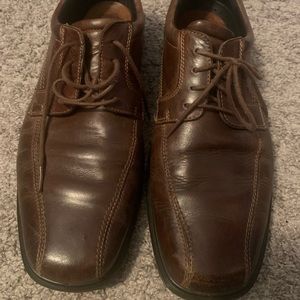 Ecco Brown Mens dress shoes size 13